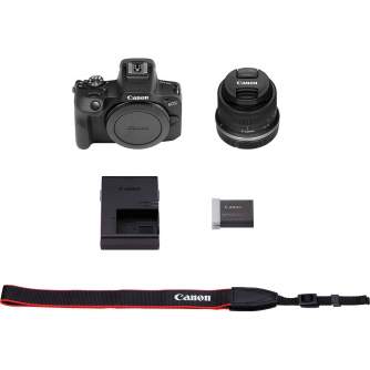 Mirrorless Cameras - Canon EOS R100 Mirrorless Camera + RF-S 18-45mm F4.5-6.3 ISSTM Lens - buy today in store and with delivery