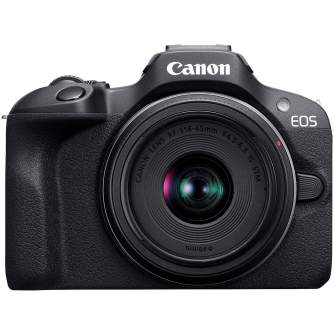 Mirrorless Cameras - Canon EOS R100 RF-S 18-45mm IS STM + RF-S 55-210mm IS STM Mirrorless Camera - buy today in store and with delivery