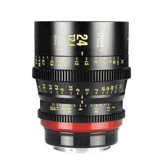 CINEMA видео объективы - Meike 24mm T2.1 FF-Prime (EF Mount) MK-24MM T2.1 FF-PRIME EF - быстрый заказ от производителя