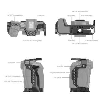 Ietvars kameram CAGE - SMALLRIG 4212 CAGE FOR CANON EOS R8 4212 - ātri pasūtīt no ražotāja