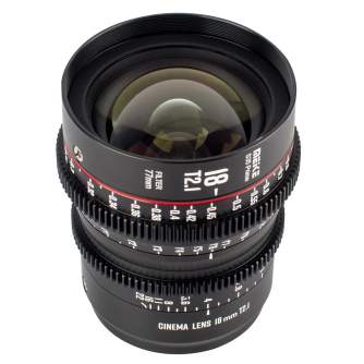 CINEMA Video Lences - Meike 18mm T2.1 S35 Prime (EF) MK-18T2.1 S35 EF - quick order from manufacturer