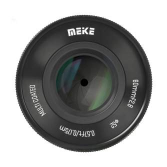 Объективы - Meike 60mm f/2.8 APS-C MF Macro Prime Lens (EF) MK-60MM F2.8 APS-C EF - быстрый заказ от производителя