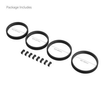 Follow focus - SmallRig 72-74mm / 75-77mm / 78-80mm / 81-83mm Seamless Focus Gear Ring Kit 4187 4187 - quick order from manufacturer