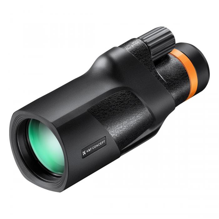 Optiskie tēmekļi - K&F Concept 12*50 BAK4 High Checklist Binoculars waterproof with Aka dovetail groove,Black KF33.075 - ātri pasūtīt no ražotāja