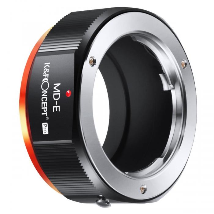 Objektīvu adapteri - K&F Concept MD to NEX Lens Mount Adapter for Minolta MD MC Mount Lens to NEX E Mount Mirrorless Cameras for KF06.440 - ātri pasūtīt no ražotāja