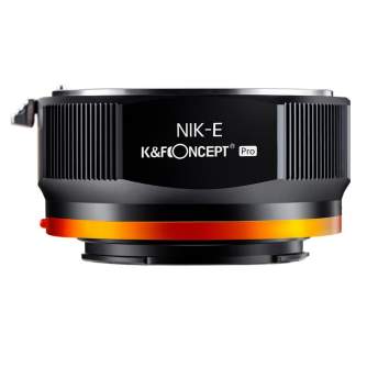 Adapters for lens - K&F Concept Nikon to Sony Adapter for Nikon AI F Mount Lens to E NEX Mount Mirrorless Camera with Matting Varnish Design Comp... - quick order from manufacturer