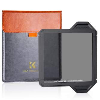 Kvadrātiskie filtri - K&F Concept 100*100*2MM Square Full ND8 with Lens Protection Bracket SKU.1872 - ātri pasūtīt no ražotāja