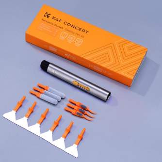 Foto kameras tīrīšana - K&F Concept K&F Replaceable Cleaning Pen Set (Cleaning pen + 6x Full Frame Cleaning Stick + 3x Flocked Sponge + 3x Rejector) ... - ātri pasūtīt no ražotāja