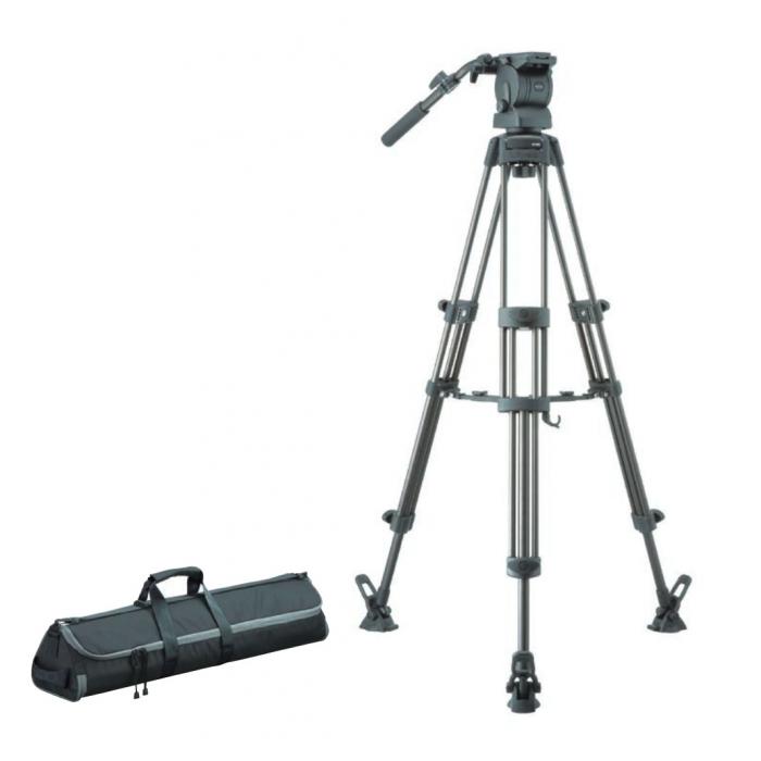 Tripod Accessories - Libec RS-350DM Compact Tripod System with RH35D Fluid Head - quick order from manufacturer