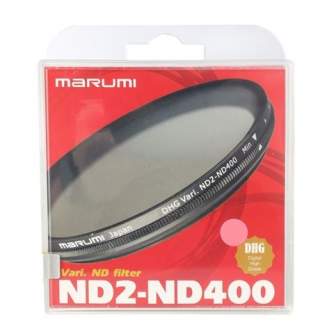 Discontinued - Marumi Grey Variable Filter DHG ND2-ND400 58 mm