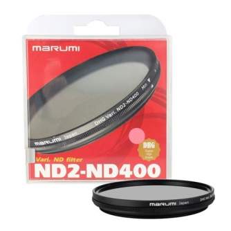 Discontinued - Marumi Grey Variable Filter DHG ND2-ND400 58 mm