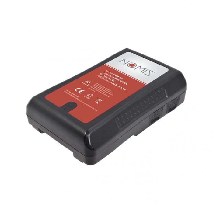 Discontinued - Nomis NVM-95 V-Mount Battery 95Wh 19070003