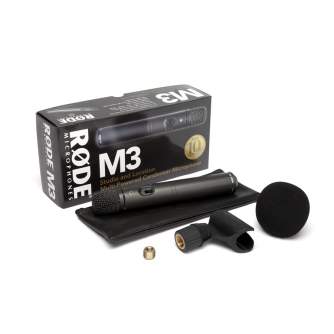 Shotgun Microphone - RODE M3 highly versatile end-address condenser microphone MROD300 - quick order from manufacturer