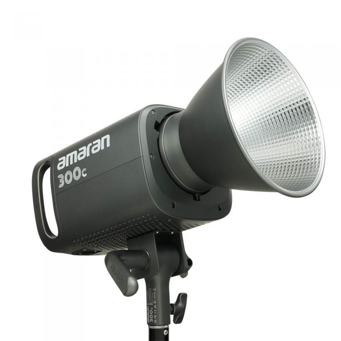 Video gaismas - Amaran 300C RGBWW krāsains LED lukturis S-Type Bowens 300W noma