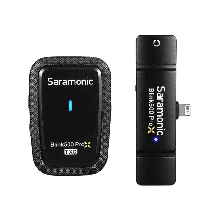 Bezvadu piespraužamie mikrofoni - Saramonic Blink500 ProX Q3 wireless audio transmission kit (RXDi + TX) - быстрый заказ от прои