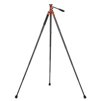 Штативы для фотоаппаратов - Fotopro X-Aircross 3 Lite Video Tripod - Orange - быстрый заказ от производителя