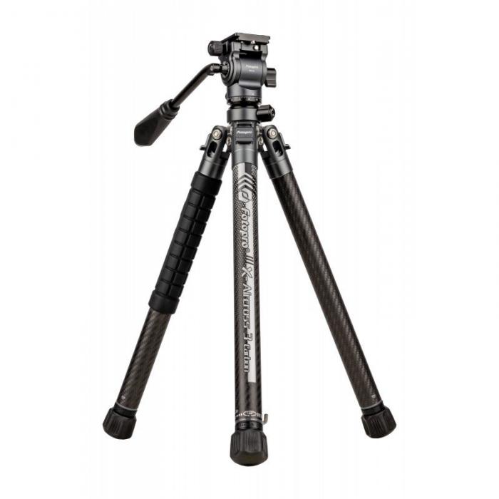 Штативы для фотоаппаратов - Fotopro X-Aircross 3 Lite Video Tripod - Gray - быстрый заказ от производителя