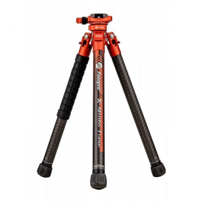 Photo Tripods - Fotopro X-Aircross 3 Lite tripod - orange - quick order from manufacturer