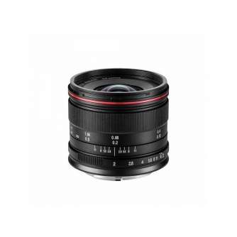 Mirrorless Lenses - Lens Venus Optics Laowa C-Dreamer Lightweight 7.5mm f/2.0 for Micro 4/3 - Black - quick order from manufacturer