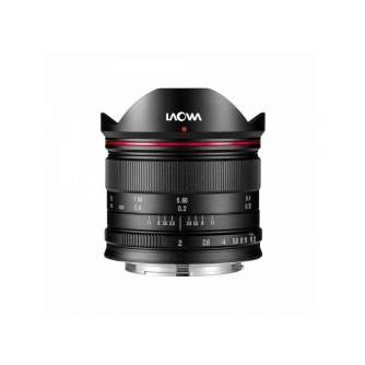 Mirrorless Lenses - Lens Venus Optics Laowa C-Dreamer Lightweight 7.5mm f/2.0 for Micro 4/3 - Black - quick order from manufacturer