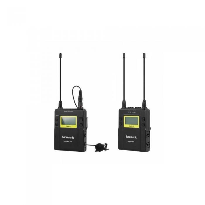 Bezvadu audio sistēmas - Saramonic UwMic9 Kit 1 (RX9 + TX9) UHF - быстрый заказ от производителя