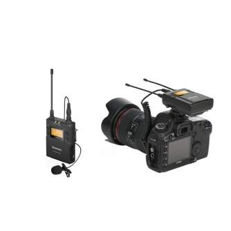 Bezvadu audio sistēmas - Saramonic UwMic9 Kit 1 (RX9 + TX9) UHF - быстрый заказ от производителя