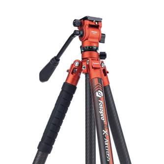 Штативы для фотоаппаратов - Fotopro X-Aircross 3 Lite Video Tripod - Orange - быстрый заказ от производителя