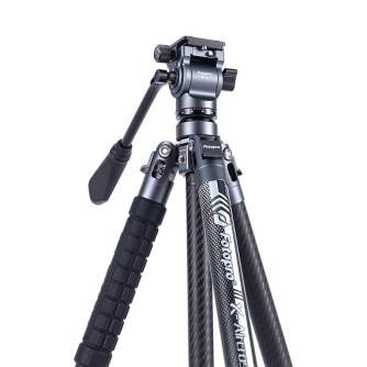 Штативы для фотоаппаратов - Fotopro X-Aircross 3 Lite Video Tripod - Gray - быстрый заказ от производителя