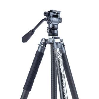 Photo Tripods - Fotopro X-Aircross 3 Video Tripod - Gray - quick order from manufacturer