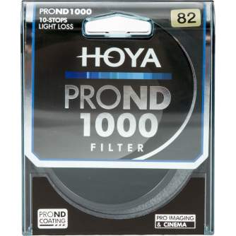 Objektīvu vāciņi - Hoya Filters Hoya neitrāla blīvuma filtrs ND1000 Pro 82mm - ātri pasūtīt no ražotāja