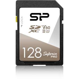 Memory Cards - Silicon Power memory card SDXC 128GB Superior Pro UHS-II SP128GBSDXJV6V10 - quick order from manufacturer