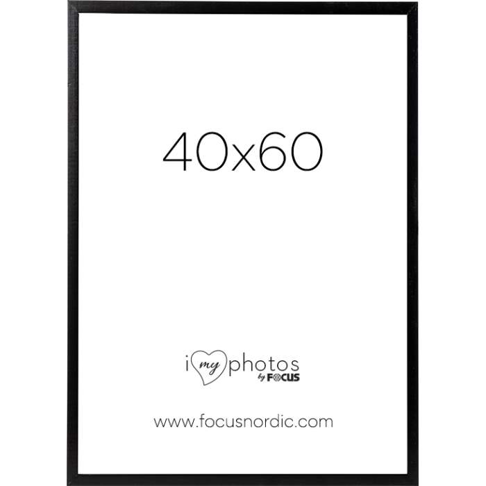 Photo Frames - FOCUS SOUL BLACK 40X60 - quick order from manufacturer