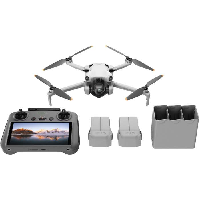 DJI Дроны - DJI MINI PRO 4 Fly more combo drone w DJI RC GL remote - купить сегодня в магазине и с доставкой