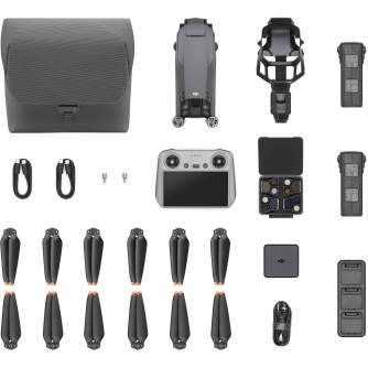 DJI Drone - DJI Mavic 3 Pro Fly More Combo DJI RC w. screen professional drone + two batteries, - quick order from manufacturer