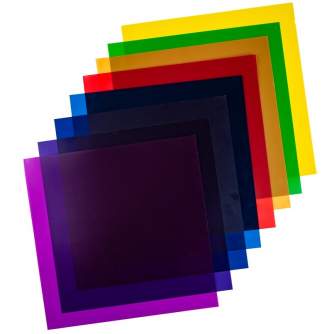 Gaismas veidotāji - Caruba Universal Color Gel Set 30x30cm UCG8 1 - быстрый заказ от производителя