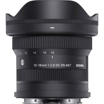 Objektīvi bezspoguļa kamerām - Sigma 10-18mm F2.8 DC DN [Contemporary] for L-Mount - ātri pasūtīt no ražotāja