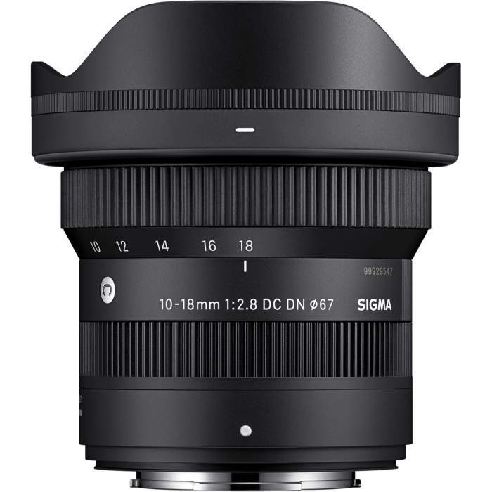 MIRRORLESS Objektīvi - Sigma 10-18mm F2.8 DC DN [Contemporary] for Fujifilm X-Mount - ātri pasūtīt no ražotāja