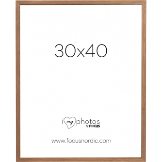 Photo Frames - FOCUS SOUL OAK VENEER 30X40 120919 - quick order from manufacturer