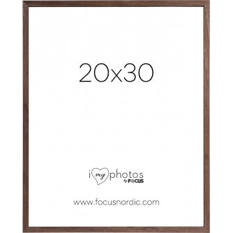 Photo Frames - FOCUS ROCK WALNUT VENEER 20X30 120979 - quick order from manufacturer