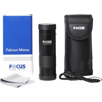 Binokļi - FOCUS OPTICS FOCUS FALCON MONO 10X32 M6-1032 - ātri pasūtīt no ražotāja