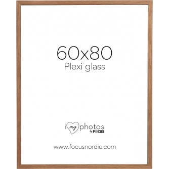 Photo Frames - FOCUS SOUL OAK VENEER 60X80 PLEXI 120931 - quick order from manufacturer