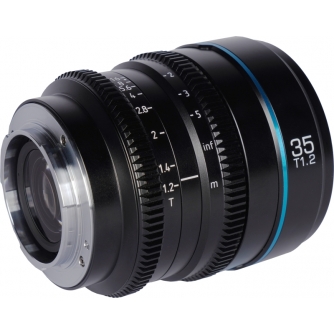 New products - SIRUI CINE LENS NIGHTWALKER S35 35MM T1.2 X-MOUNT BLACK MS35X-B - quick order from manufacturer