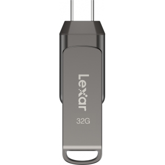 USB memory stick - LEXAR JUMPDRIVE DUAL DRIVE D400 TYPE-C/TYPE-C & TYPE-A, UP TO 100MB/S READ (USB 3.1) 32GB LJDD400032G-BNQNG - quick order from manufacturer