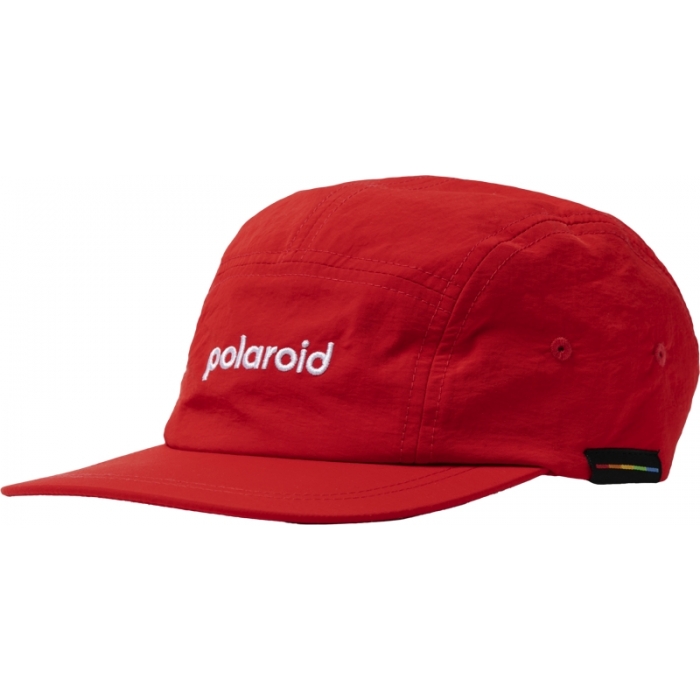 Apģērbs - Polaroid CAP 5 Panel Red 124933 6315 Hat - ātri pasūtīt no ražotāja