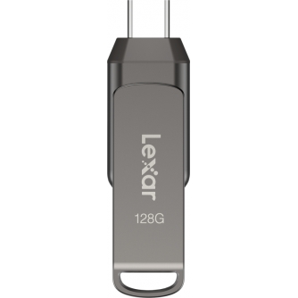 USB memory stick - LEXAR JUMPDRIVE DUAL DRIVE D400 TYPE-C/TYPE-C & TYPE-A, UP TO 130MB/S READ (USB 3.1) 128GB LJDD400128G-BNQNG - quick order from manufacturer