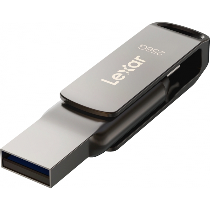 USB memory stick - LEXAR JUMPDRIVE DUAL DRIVE D400 TYPE-C/TYPE-C & TYPE-A, UP TO 130MB/S READ (USB 3.1) 256GB LJDD400256G-BNQNG - quick order from manufacturer