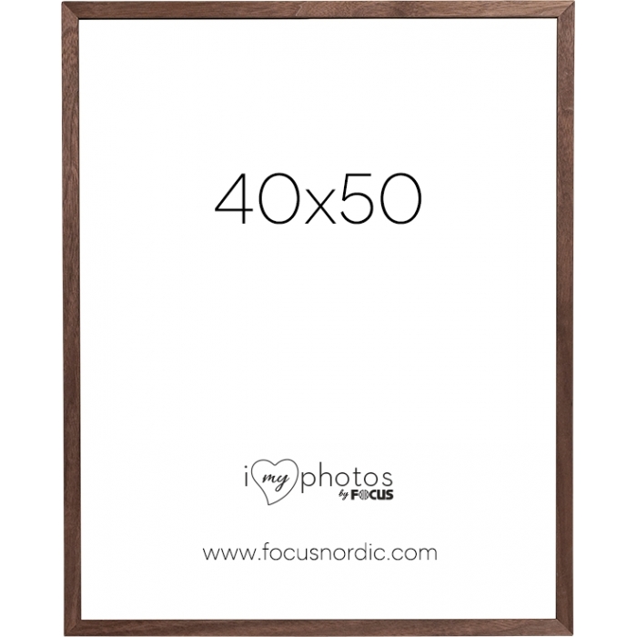 Photo Frames - FOCUS SOUL WALNUT VENEER 40X50 120948 - quick order from manufacturer