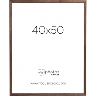 Photo Frames - FOCUS SOUL WALNUT VENEER 40X50 120948 - quick order from manufacturer