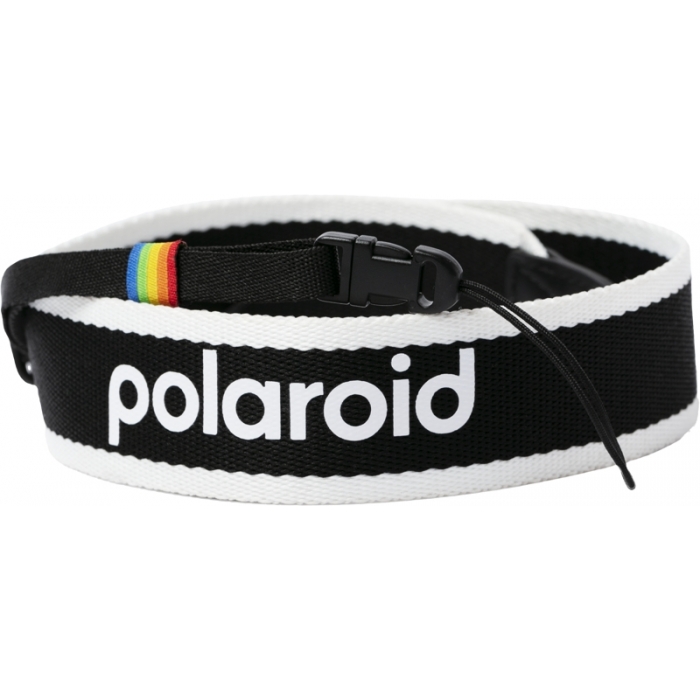 Kameru siksniņas - POLAROID CAMERA STRAP FLAT BLACK & WHITE 6308 - ātri pasūtīt no ražotāja