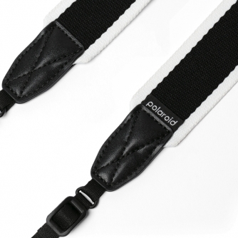 Kameru siksniņas - POLAROID CAMERA STRAP FLAT BLACK & WHITE 6308 - ātri pasūtīt no ražotāja